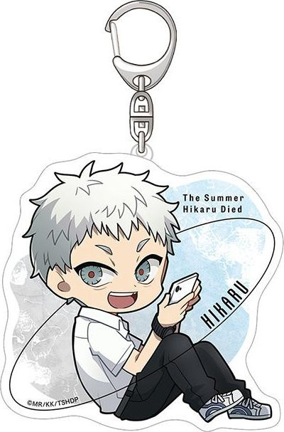 CHIC STUDIO Acryl-Schlüsselanhänger, Anime, 6 cm, Unisex, white - Bild 1