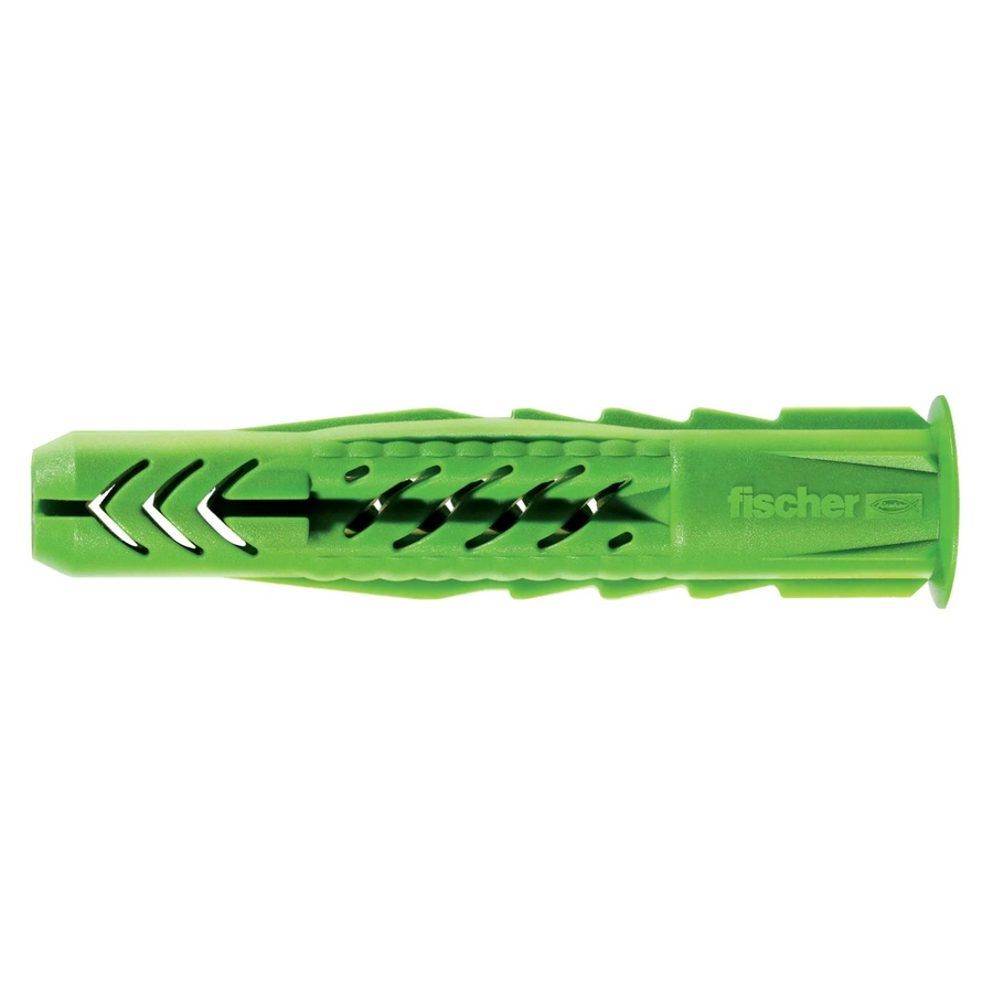 Fischer Universaldübel UX 6 x 35 R Green aus Nylon mit Rand, 40 Stück - Bild 2