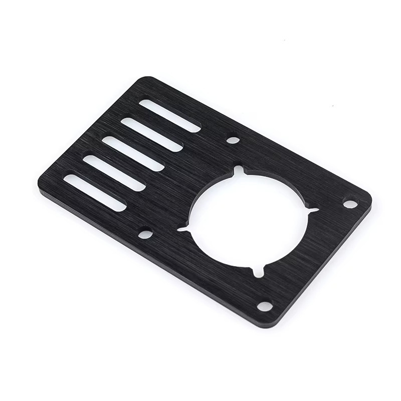 Openbuilds NEMA 23 Schrittmotor-Montageplatte aus Aluminium in Schwarz - Bild 3