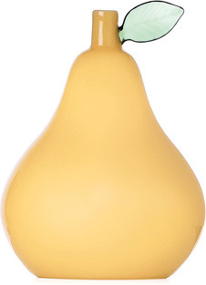 Mini-Glasvase Birne von Ichendorf Milano in Gelb und Grün, Höhe: 8,0 cm, Breite: 8,0 cm, Tiefe: 1,0 cm - Bild 1