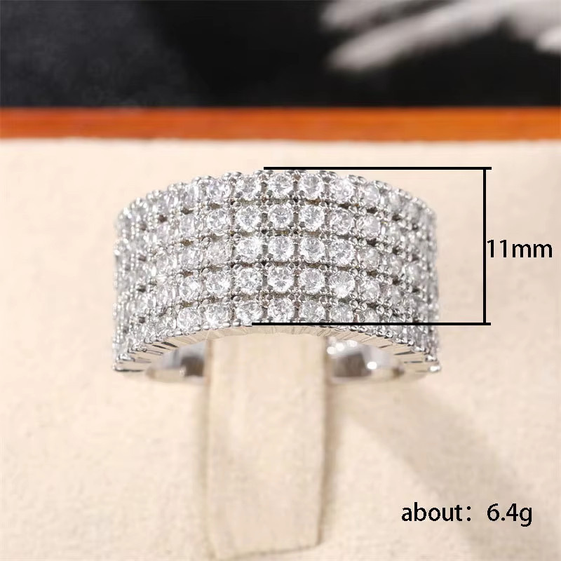 LiHong Verlobungsring, 925 Silber, Diamant, Zirkonia, Damen - Bild 4