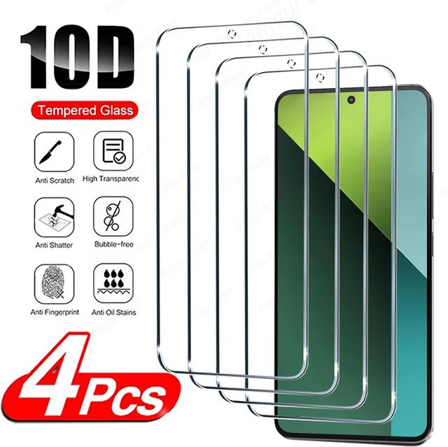 9H HD Displayschutzfolie Transparent für Xiaomi Redmi Note 15 14 13 12 11 10 9 Pro 15R 12S 14S Redmi 15C 14C 13C 12C 10C - Bild 1