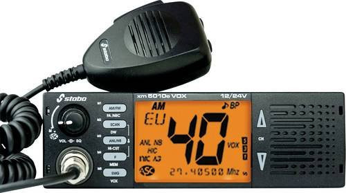 Stabo XM5010E VOX CB-Funkgerät mit 40 Kanälen und LCD-Display in Schwarz - Bild 2