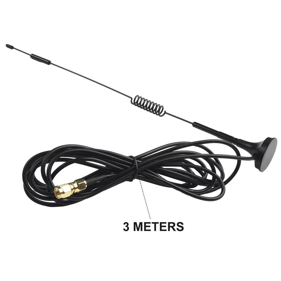 DAZZLEEX Antenne für Helium-LoRa-Miner mit SMA/RP-SMA-Stecker, 868MHz und 5.8dBi, Schwarz - Bild 2
