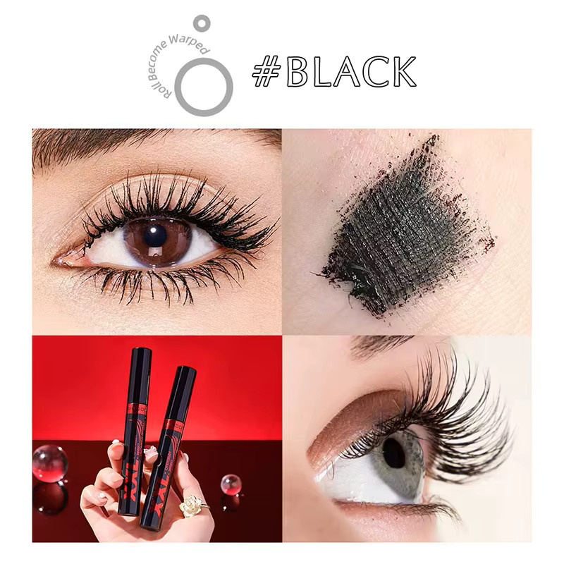 3D-Mascara, wasserfest, extra Volumen, schwarz - Bild 3
