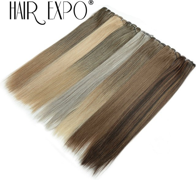 Hair Expo City Haar Extensions, Synthetisch, Glatt, 26 Zoll, 150g, Damen - Bild 1