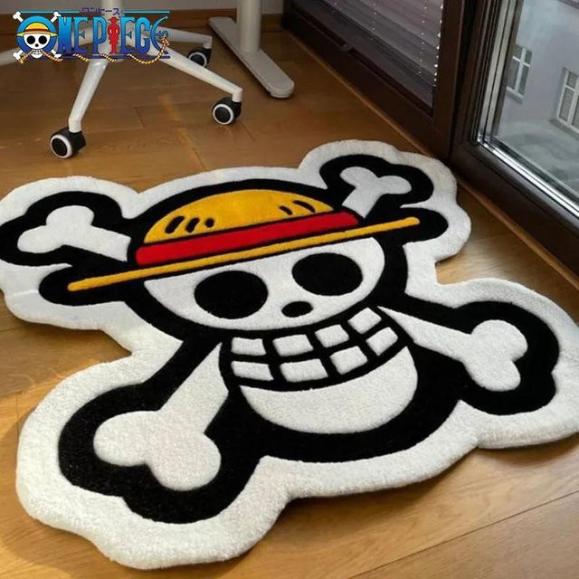 Yiran Toy Anime Teppich für Wohnzimmer, Schlafzimmer und Küche, Mehrfarbig, 80 x 80 cm - Bild 1