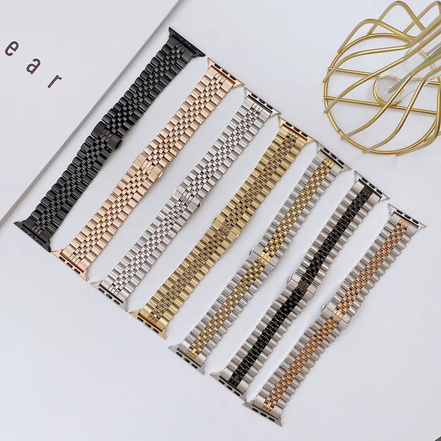 Uhrenarmband Edelstahl, Silber, Unisex - Bild 2