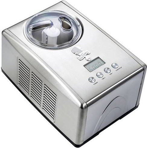Wilfa ICMS-C15 Eismaschine mit Kühlaggregat in Silber, 1,5 l - Bild 1
