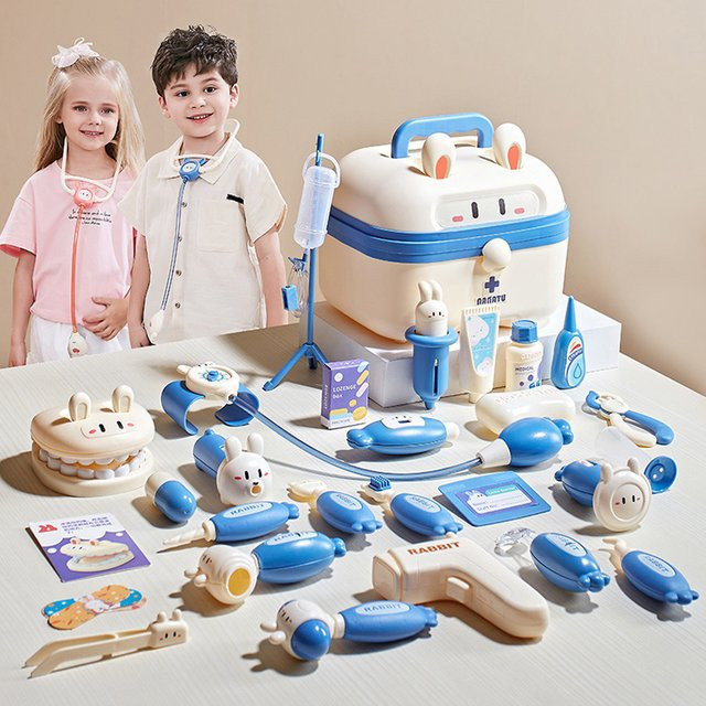 Kidsbele Arzt-Spielset, medizinisches Set, mit Werkzeugen - Bild 1