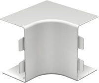 OBO Bettermann Inneneckhaube WDK HI60110RW, Farbe: Weiß, Breite: 6,0 cm, Höhe: 11,0 cm, Tiefe: 11,0 cm - Bild 1