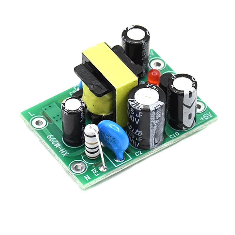 Mini AC-DC Konverter Modul für AC 110V 220V zu DC 12V 0,2 A und 5V in Grün - Bild 2