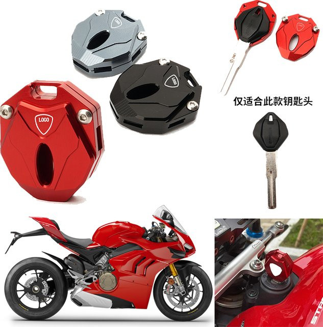 Ducati Schlüsselanhänger-Etui & Schlüsselring, Unisex - Bild 1