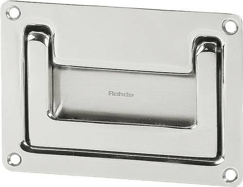 Rohde Klappgriff Edelstahl Silber L 132 mm, B 93 mm, H 13,5 mm - Bild 1