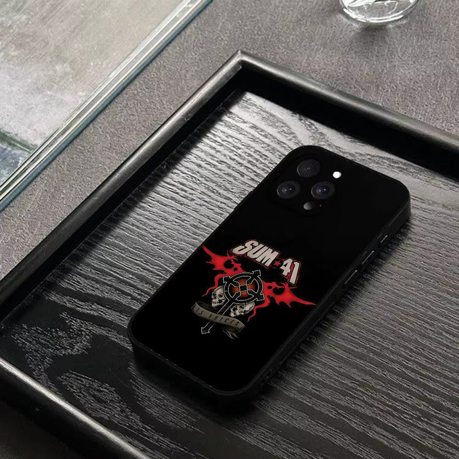 S-Sum Handyhülle Order In Decline für iPhone 11 bis 17 Pro Max in Schwarz aus Silikon - Bild 6
