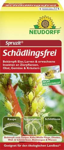 Neudorff Spruzit Schädlingsfrei Spray zur Schädlingsbekämpfung im Zier-, Gemüse- und Kräutergarten, 50 ml - Bild 1