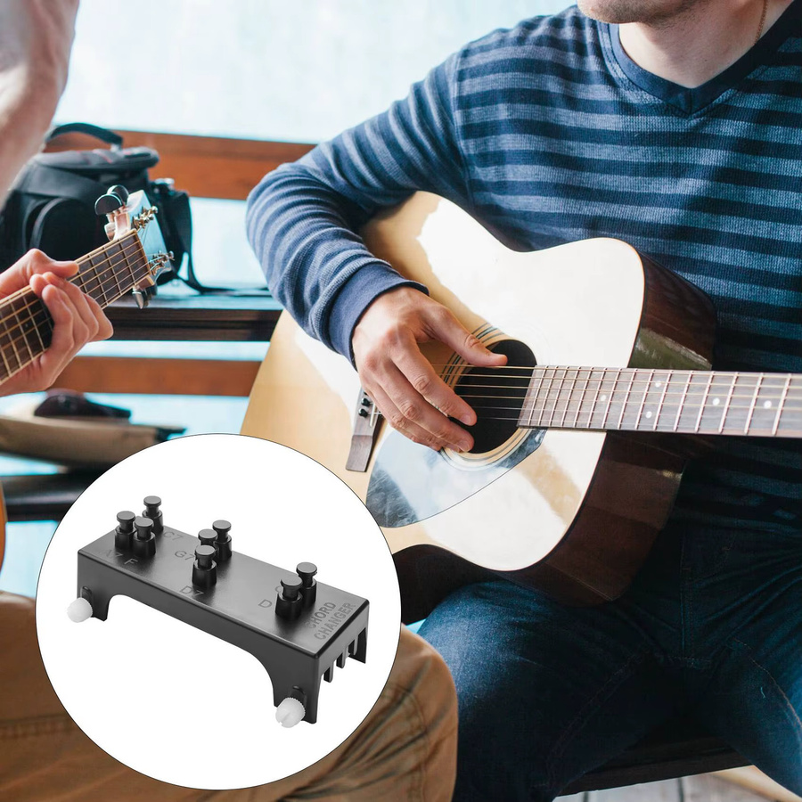 Supernew Ukulele-Akkordwechsler, Ukulele-Lernhilfe, Lehrhilfe für Anfänger - Bild 4