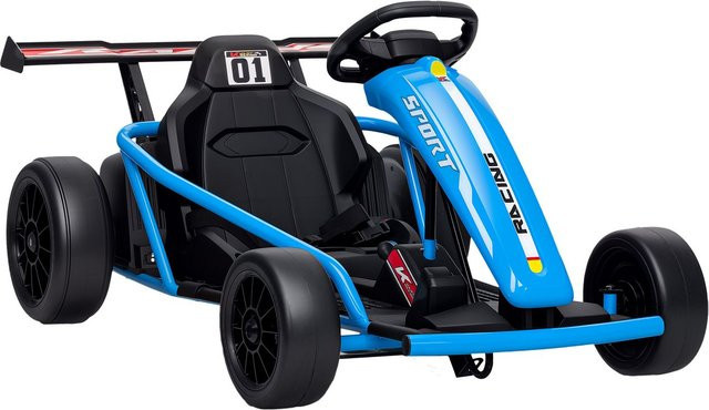 AIYAPLAY Kinder Elektro Gokart 24 V Drift Kart mit Musik und Hupe - Bild 1