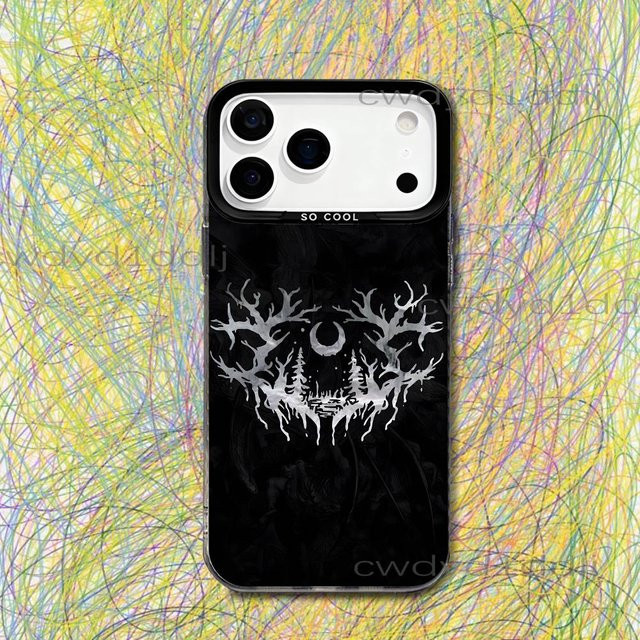 L-Lorna Shore Pain Remains Handyhülle für iPhone, Grau Hart Matt - Bild 1