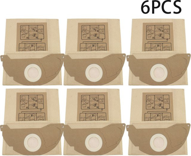 Kärcher Staubsaugerbeutel aus Papier in Beige für SE 5.100 SE 6.100 2501 2601 A 2120 NT 181 Pro SE2001 SE3001 - Bild 1