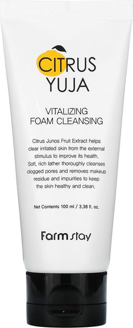 Farmstay Citrus Yuzu Schaumreinigung, 100 ml, Unisex - Bild 1