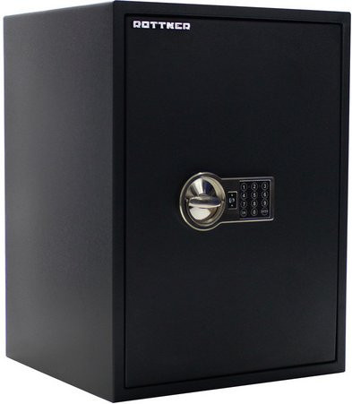 Rottner Tresor Power Safe aus Stahl in Anthrazit mit elektronischer Verriegelung, B: 44,5 cm, H: 60 cm - Bild 1