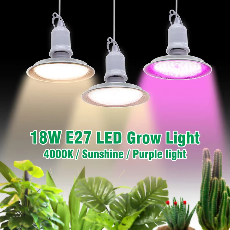 IWP LED Vollspektrum Pflanzenlampe E27 für Gemüse und Blüten in der Hydrokultur - Bild 2