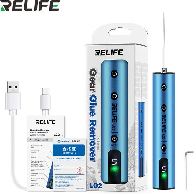 RELIFE LG2 Intelligente Entschleimungsmaschine zur OCA Kleberentfernung für die Mobiltelefon-Reparatur in Blau - Bild 1