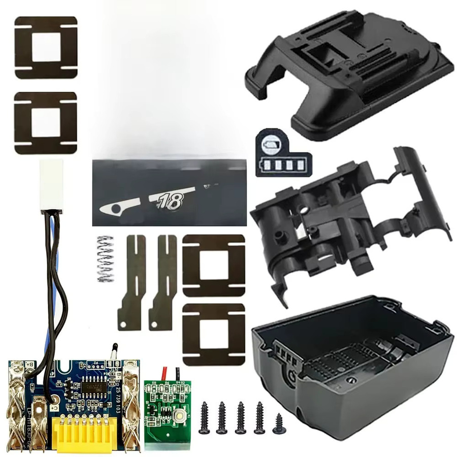 Makita BL1860B Li-Ion Batterie Schutzplatine PCBA mit LED Batterieanzeige in Schwarz - Bild 3