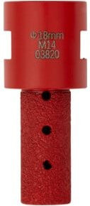 Stier M14 Fräserfinger Diamond in Rot mit 18 mm Durchmesser - Bild 1