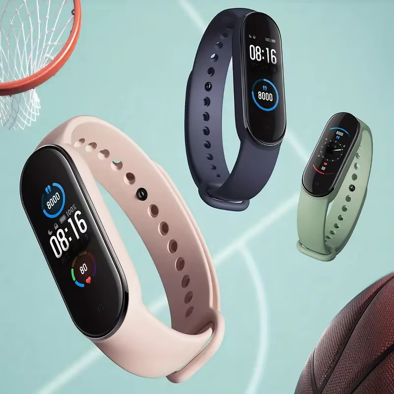Xiaomi Mi Band 7-7 Uhrenarmband, Silikon, Schwarz, Unisex - Bild 1