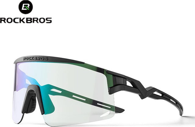 ROCKBROS Sportbrille, Vollrand, black, Unisex, Kunststoff - Bild 1