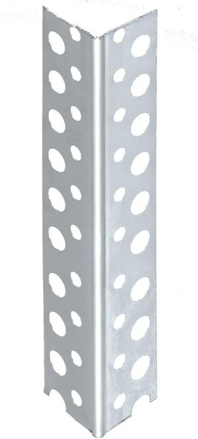 Catnic Eckschutzprofil für Gipskartonplatten aus PVC in Silber - Bild 1