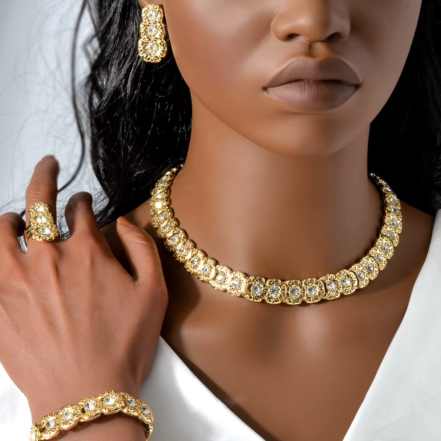 Sunny Jewelry Sets Schmuck-Set, Perle, Gold, Damen - Bild 2