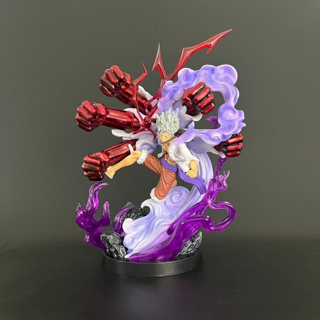Bandai One Piece Gear 5 Nika Luffy Figur, Anime-Statue, für Erwachsene - Bild 1