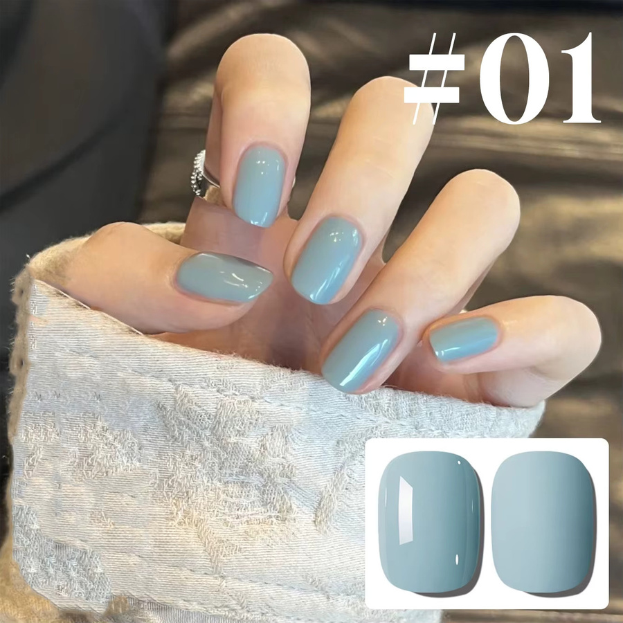 MIANEL NAIL Santorini Serie Nagellack, Blau, Glänzend, 12 ml - Bild 4