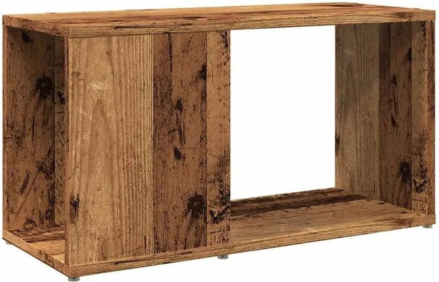 vidaXL TV-Schrank in Altholz-Optik, braun, B/T/H: 60 x 24 x 32 cm - Bild 1
