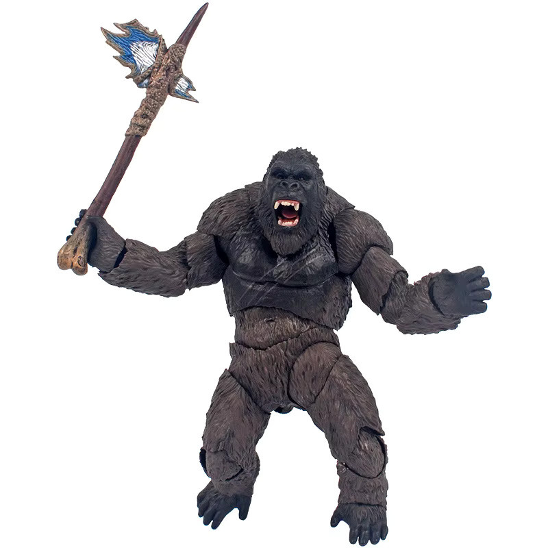 Bandai SHF King Kong Gorilla, Actionfigure, bewegliche Vinyl Figur - Bild 4