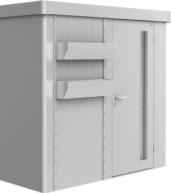 Biohort FloraBoard Blumenkästen für Gerätehaus Neo in Silber-Metallic - Bild 1