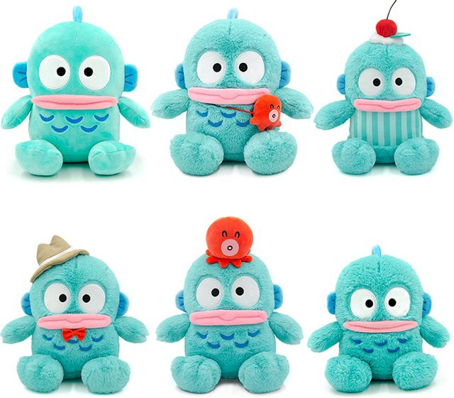 E-STRONG Hangyodon Plüsch Puppe, Blau - Bild 1