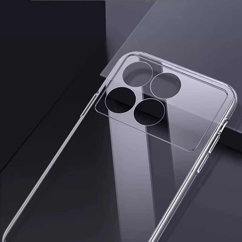 Transparente Silikon Hülle für Xiaomi Redmi Note 8 Pro mit Linsenschutz - Bild 3