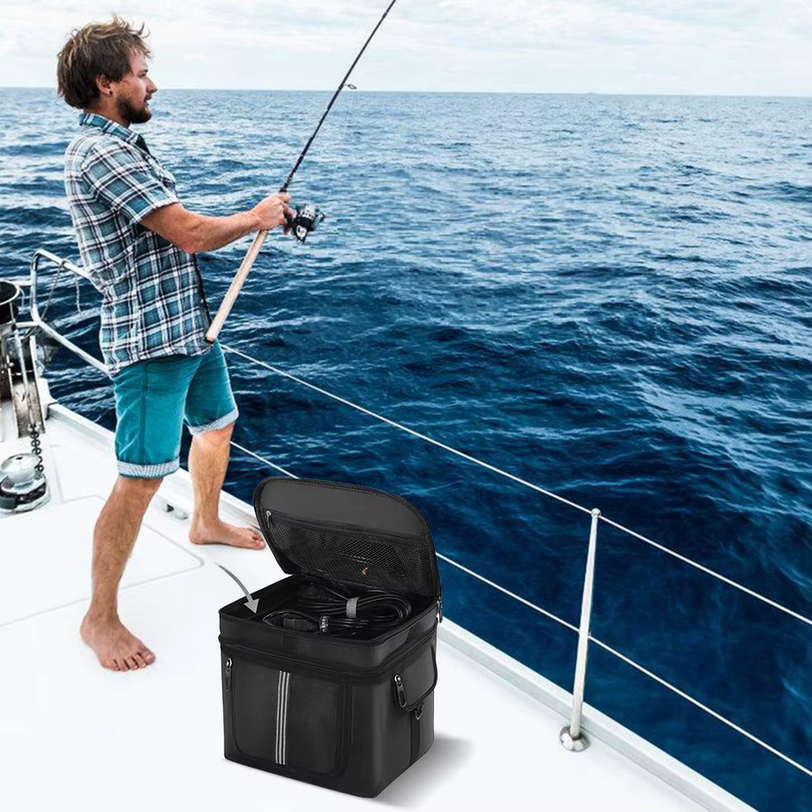 ATUOTIN Tragbare Powerstation-Tasche mit Schultergurt und Griff für Ecoflow River 2 Pro & Ecoflow River 2 Max, Schwarz - Bild 4