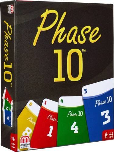 Mattel Phase 10 Kartenspiel für bis zu 6 Spieler in Bunt/Mehrfarbig - Bild 1