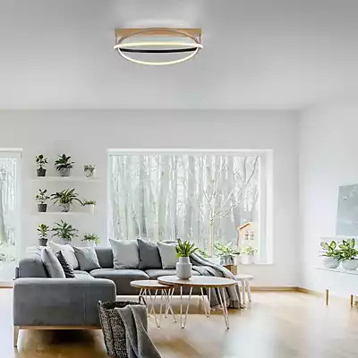 Paul Neuhaus Q-Beluga LED Deckenleuchte in Messing Matt - Bild 1