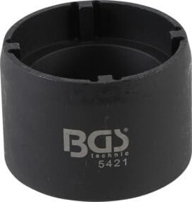 BGS Zapfenschlüssel für Getriebeflansch für Scania 72/80 mm, 3/4 Zoll, schwarz aus Stahl - Bild 1