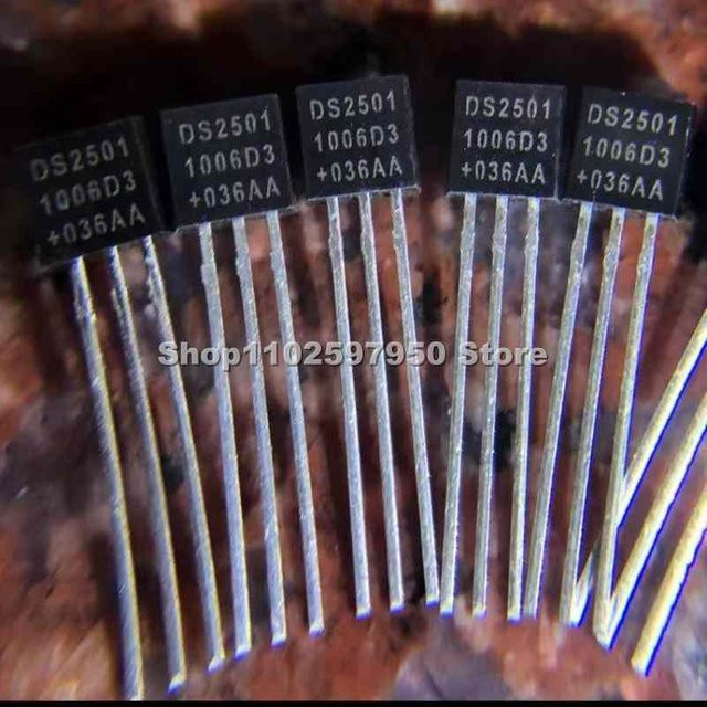 JINNTEVA DS2501 ZU-92 65W IC Dekodier-Chip in Schwarz, 10er-Pack - Bild 1
