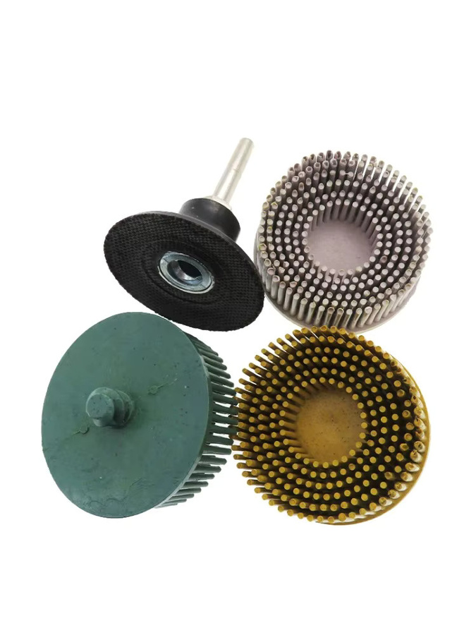Vibratite Borstenscheibe zum Entgraten und Entfernen von Beschichtungen für Metall, erhältlich in 1, 2 oder 3 Zoll - Bild 4