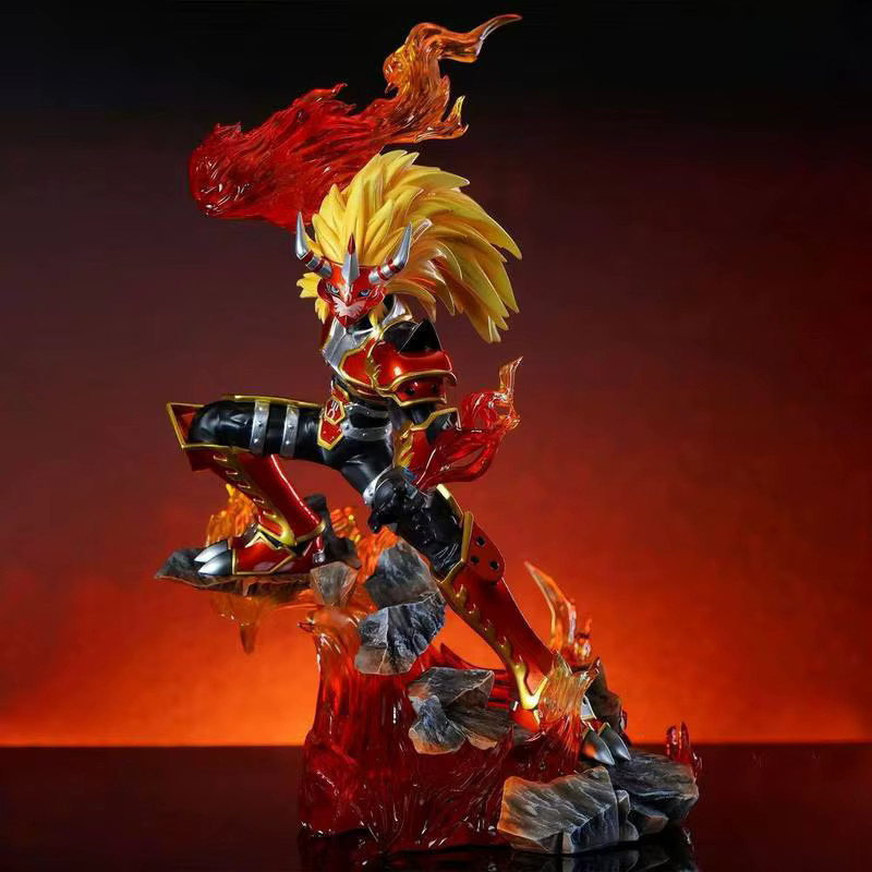 Bandai Digimon Agunimon Garurumon, Actionfiguren, 26cm, PVC - Bild 2