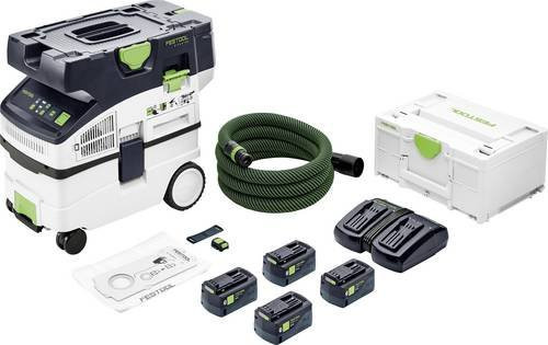 Festool CTMC MIDI I-Plus Absaugmobil in Weiß mit Akku und Ladegerät - Bild 1