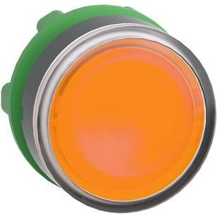 Schneider Electric ZB5AA58 Leuchtdrucktaster-Frontelement aus Kunststoff in Orange, Gelb und Transparent - Bild 1